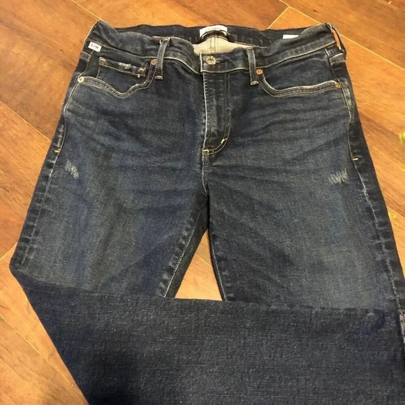 Citizens of Humanity Ella High Rise Crop Slim Jeans Size 28 Premium Vintage - Picture 1 of 4